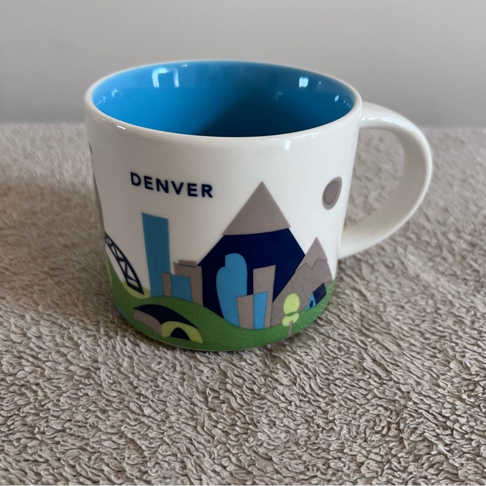 Starbucks "You Are Here" DENVER mug YAH 14oz Display Only Collector Cup